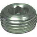 J.W. Winco J.W. Winco Stainless Threaded Plug with M12 x 1.5 Tapered Thread 906-NI-M12X1.5-A